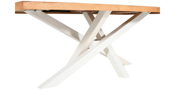 TISCHGESTELL in Metall 160/70/72 cm - Creme, Design, Metall (160/70/72cm) - Landscape