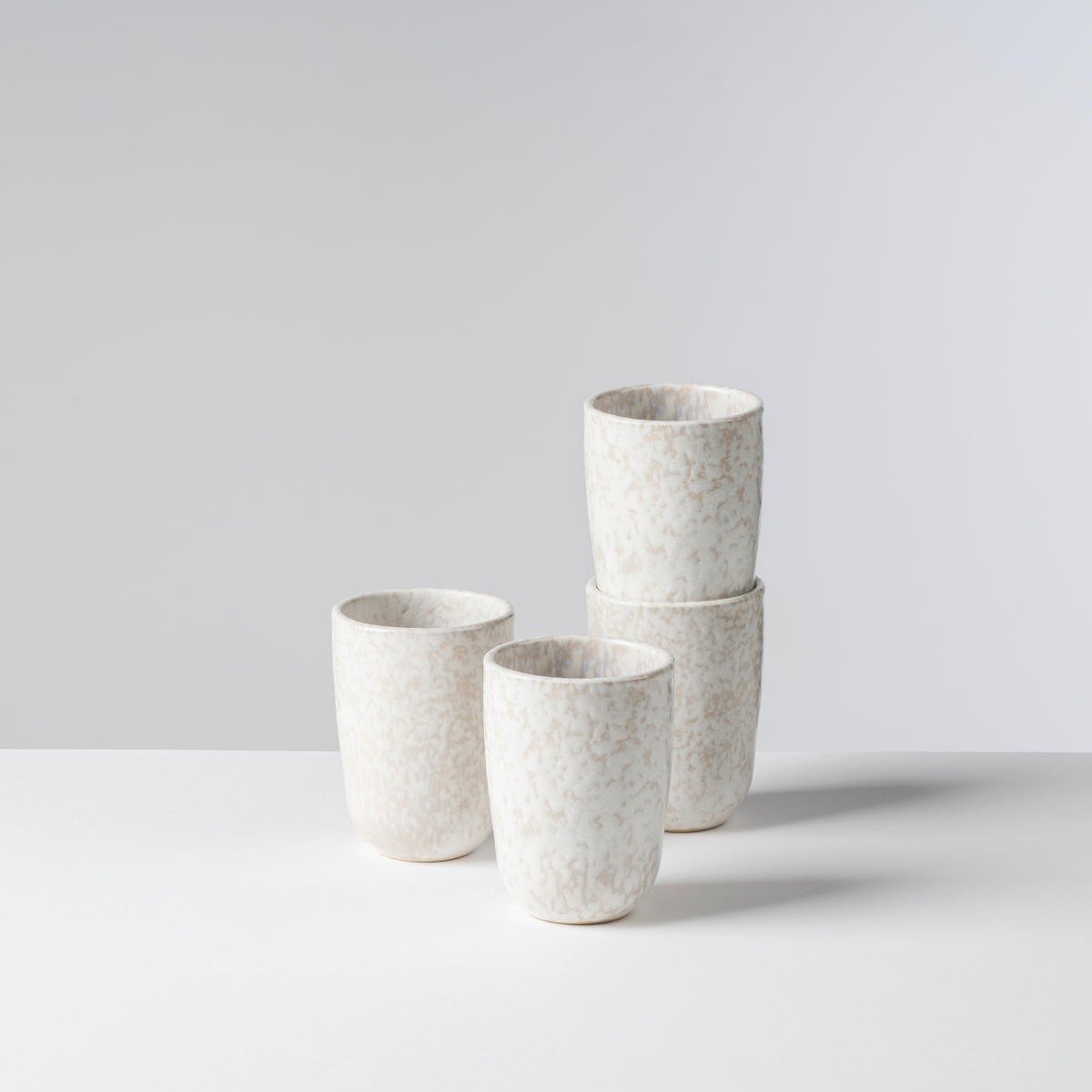 KAFFEEBECHERSET ALPENWIESE 4-teilig  - Creme, Basics, Keramik (8,4/11,5cm) - Gipfelstück