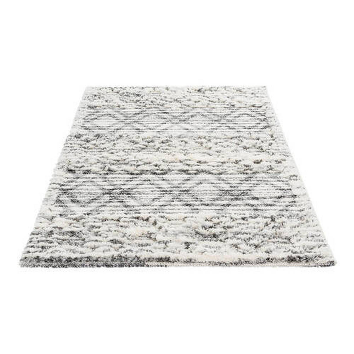 TKANÝ KOBEREC, 120/170 cm, šedá, béžová - šedá/béžová, Konvenční, textil (120/170cm)