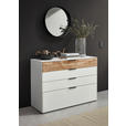 KOMMODE  in 121,9/87,9/45,2 cm  - Wildeiche/Anthrazit, Design, Holz/Holzwerkstoff (121,9/87,9/45,2cm) - Dieter Knoll