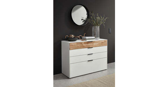 KOMMODE in 121,9/87,9/45,2 cm - Wildeiche/Anthrazit, Design, Holz/Holzwerkstoff (121,9/87,9/45,2cm) - Dieter Knoll