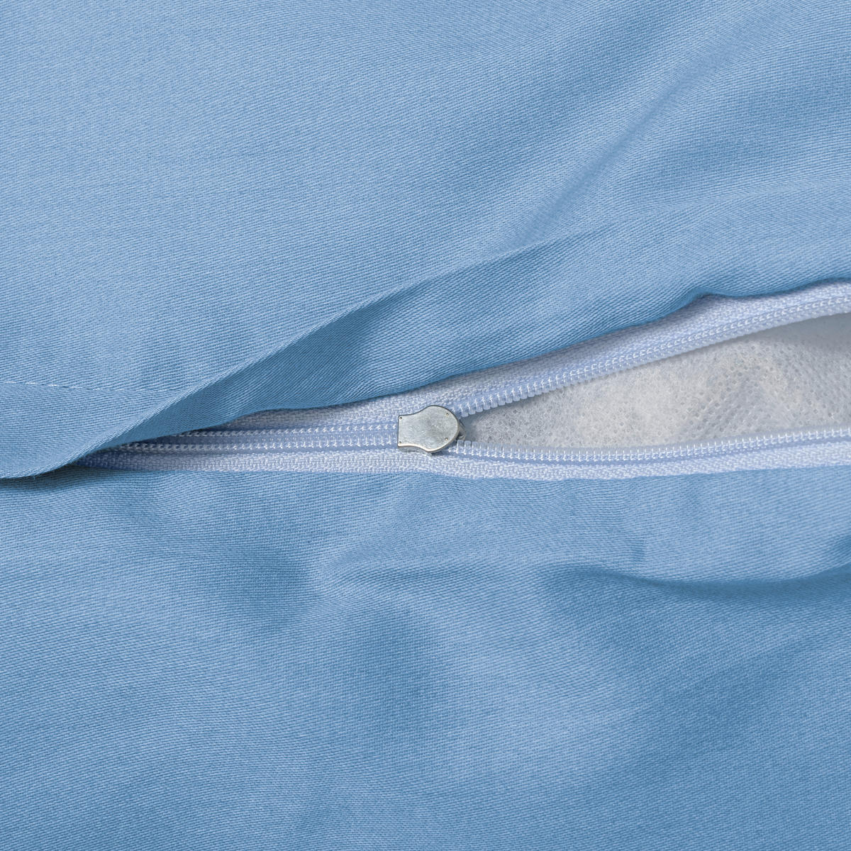 LIZENZBETTWÄSCHE Satin 135/200 cm  - Blau, Basics, Textil (135/200cm) - Bugatti
