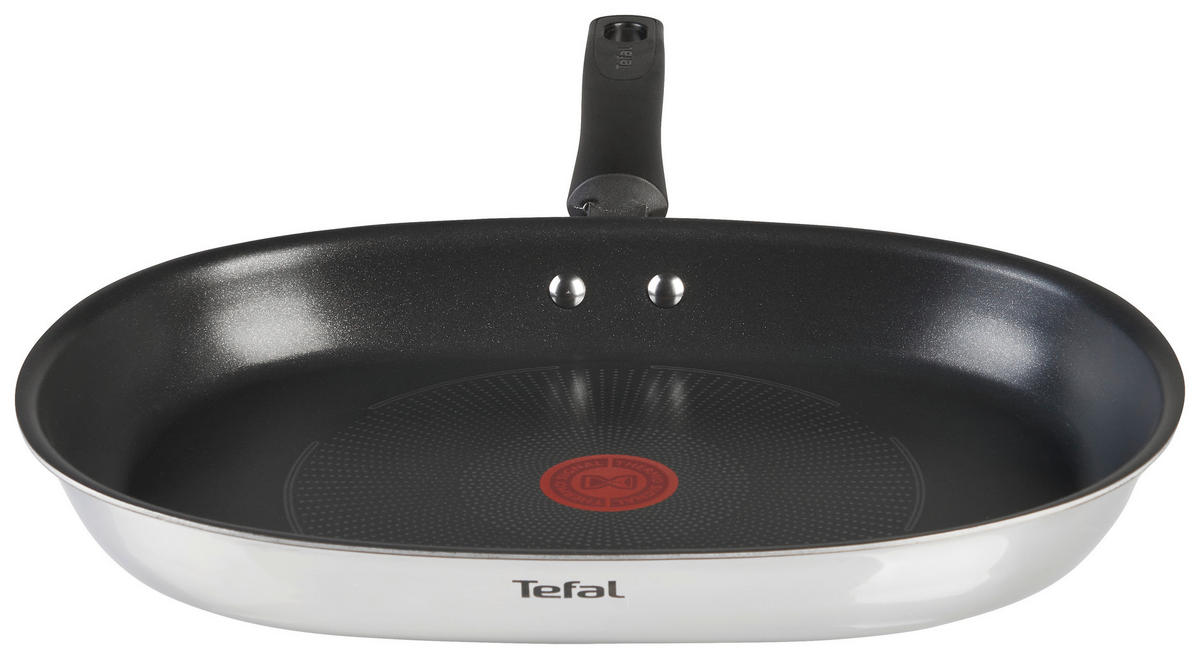 FISCHPFANNE Emotion  - Edelstahlfarben, Basics, Metall (46,8/37,5/6,5cm) - Tefal