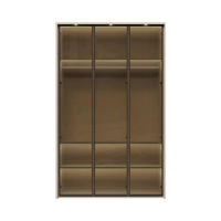 ORMAR SA KLASIČNIM VRATIMA  142/226/60 cm  - Dizajnerski, staklo/metal (142/226/60cm)