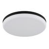 LED-DECKENLEUCHTE MATTHEW 30/5 cm   - Schwarz/Weiß, KONVENTIONELL, Kunststoff (30/5cm) - Globo