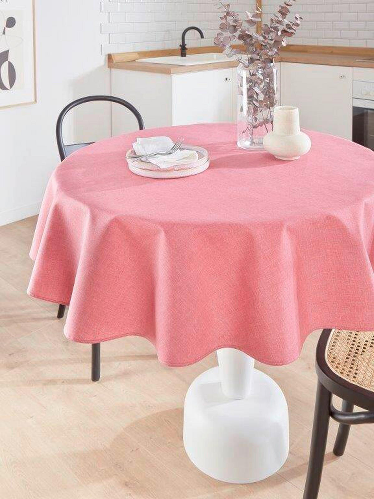 TISCHDECKE OSLO Textil Beere 140 cm  - Beere, Basics, Textil (140cm) - Peyer Syntex