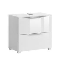 WASCHBECKENUNTERSCHRANK 60/54/35 cm  - Silberfarben/Alufarben, Design, Holzwerkstoff/Kunststoff (60/54/35cm) - Xora