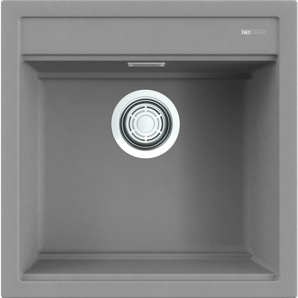 SPÜLE Luna 500  - Hellgrau, Basics, Stein (51/20/51cm) - HKT