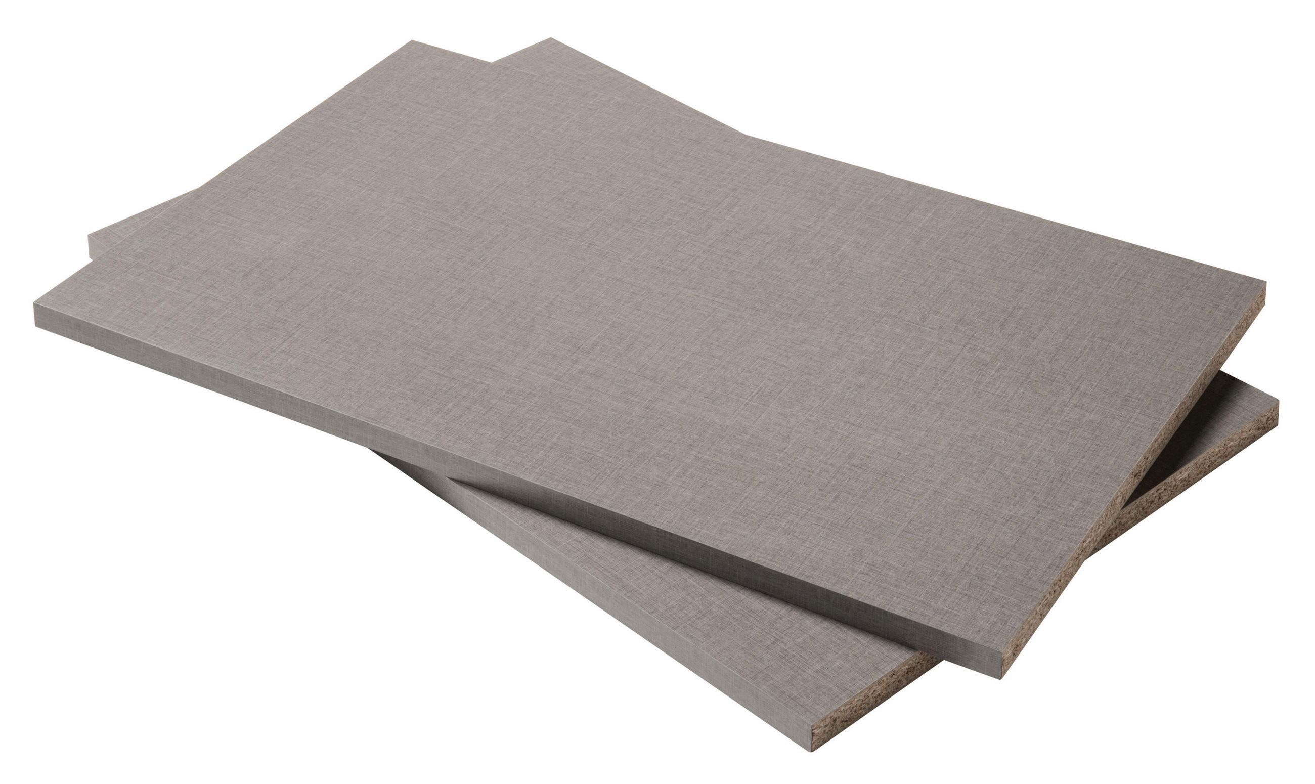 EINLEGEBODENSET 83/2,2/51 cm   - Grau, Holzwerkstoff (83/2,2/51cm) - Carryhome