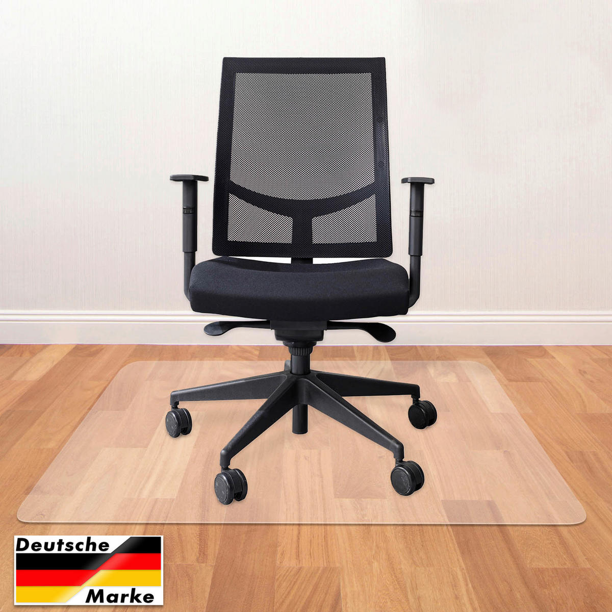 BODENSCHUTZMATTE - Transparent, Basics, Kunststoff (117/153cm) - Homeware