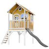SPIELHAUS 318/272/191 cm  - Braun/Weiß, KONVENTIONELL, Holz (318/272/191cm) - Ambia Garden