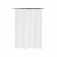 DUSCHVORHANG PRIMO 240/200 cm  - Weiß, Basics, Textil (240/200cm) - Spirella
