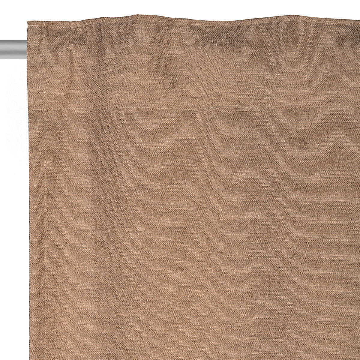 FERTIGVORHANG  blickdicht  140/245 cm   - Nussbaumfarben, Basics, Textil (140/245cm) - Esposa
