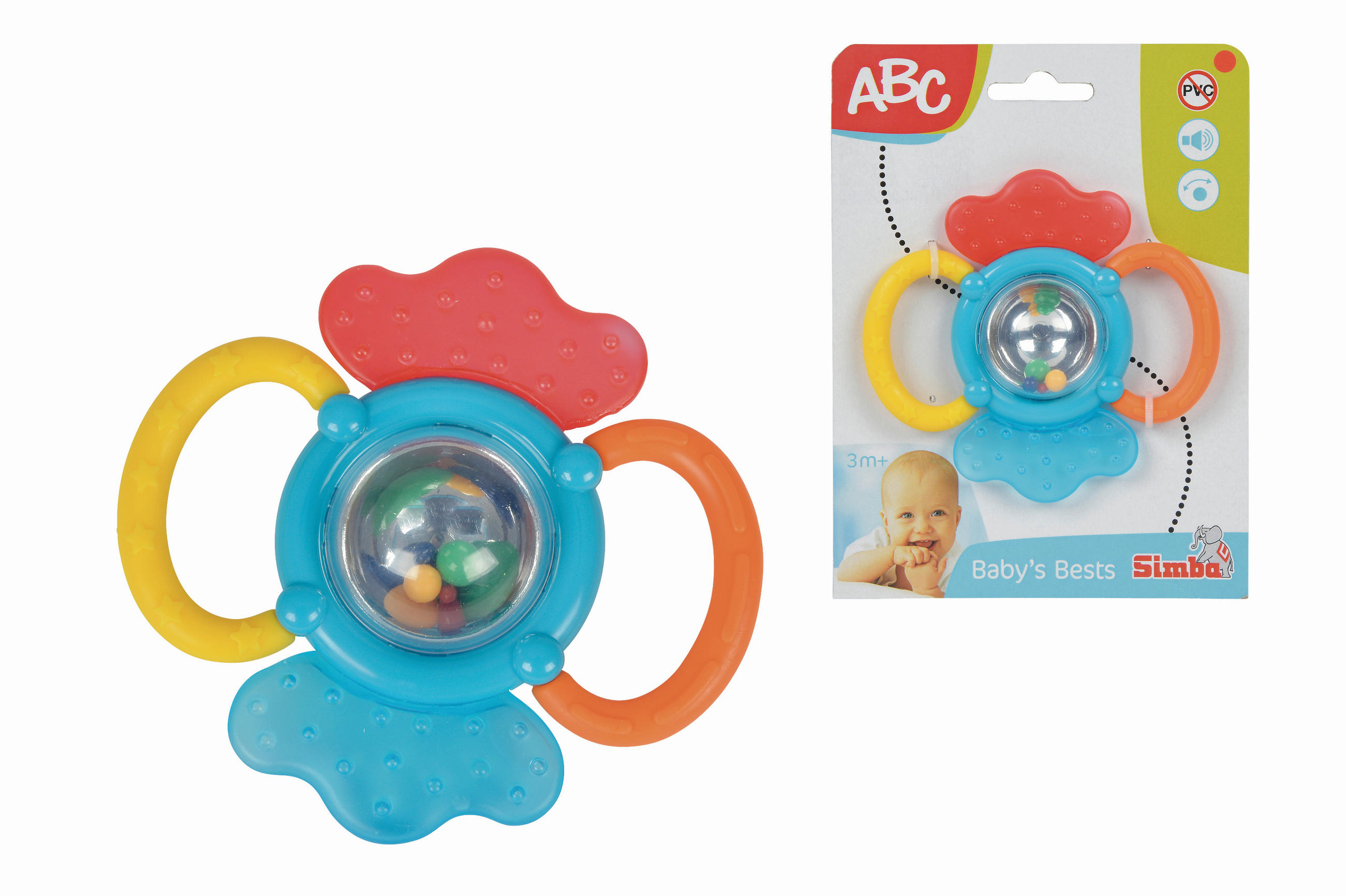 RASSEL  - Multicolor, Basics, Kunststoff (4,5/15/20cm) - Simba