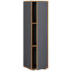 AKTENSCHRANK 30/110/33 cm  - Honigeiche/Anthrazit, Design, Holzwerkstoff (30/110/33cm) - MID.YOU