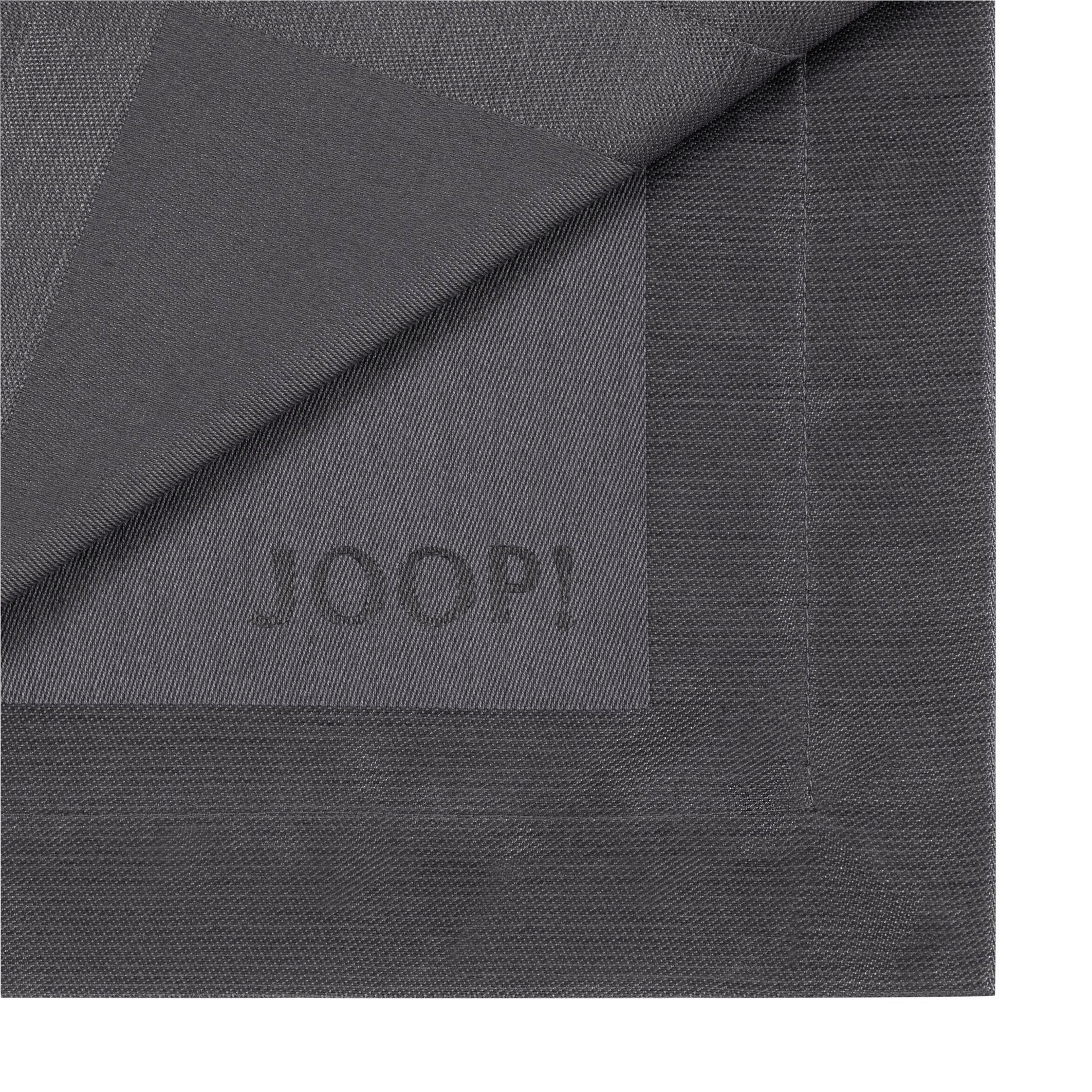 TISCHLÄUFER Signature 50/160 cm - Graphitfarben, Design, Textil (50/160cm) - Joop!
