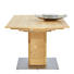 ESSTISCH Wildeiche furniert Eichefarben - Edelstahlfarben/Eichefarben, KONVENTIONELL, Holz/Metall (150/90/75cm) - Venjakob