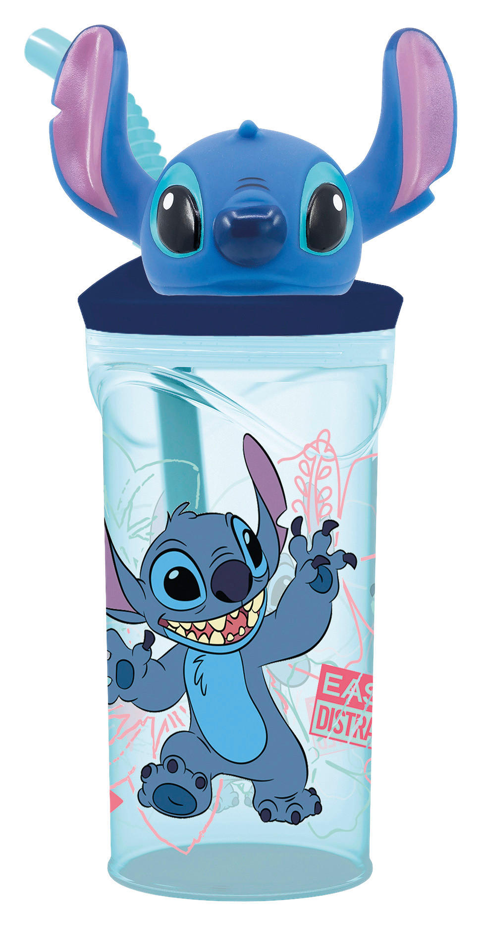 TRINKBECHER - Türkis, Basics, Kunststoff (7/7/23cm) - Disney
