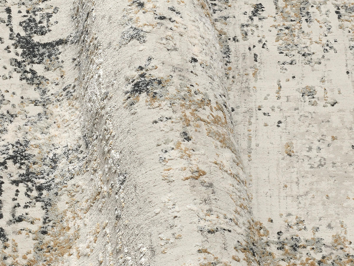 VINTAGE-TEPPICH 160/230 cm Valdovara Hellgrau, Dunkelgrau, Beige  - Dunkelgrau/Beige, Design, Textil (160/230cm) - Dieter Knoll