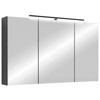 SPIEGELSCHRANK 100/60/20 cm  - Anthrazit, MODERN, Glas/Holzwerkstoff (100/60/20cm) - MID.YOU