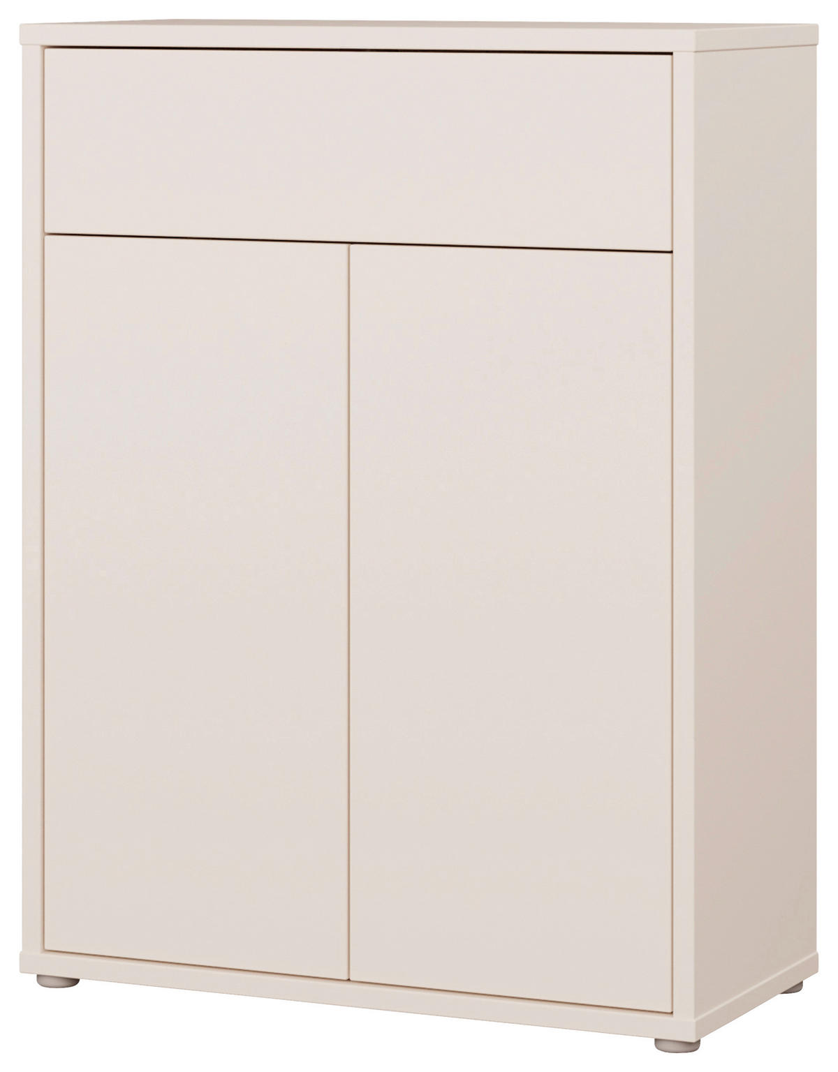 SCHUHSCHRANK  in 74,5/99,1/34,9 cm  - Sandfarben/Grau, MODERN, Holzwerkstoff/Kunststoff (74,5/99,1/34,9cm) - Carryhome