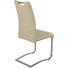 SCHWINGSTUHL Beige - Beige/Weiß, Design, Textil/Metall (43/98/61cm) - Carryhome