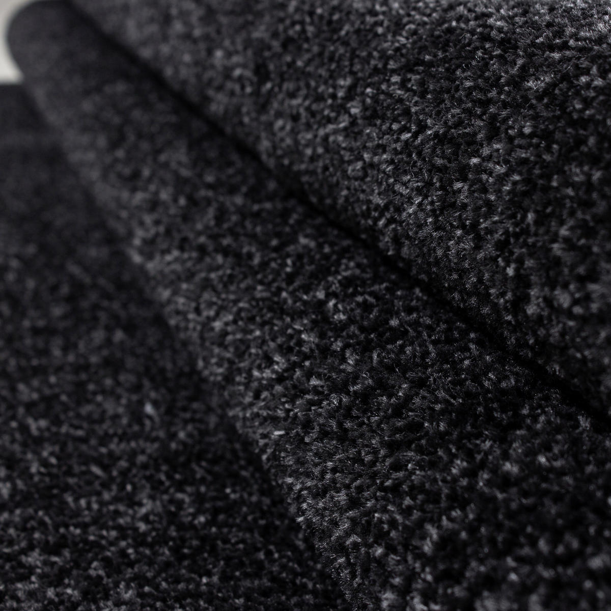 HOCHFLORTEPPICH 160/230 cm ATA 7000 Anthrazit  - Anthrazit, Design, Textil (160/230cm) - Novel
