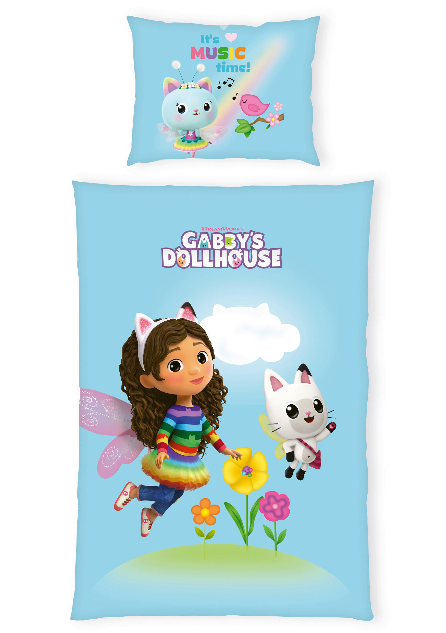 XXXL DET. OBLIEČKY GABBYS DOLLHOUSE 140/200 cm