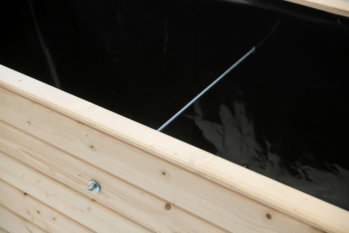 VYVÝŠENÝ ZÁHON   - farba smreka, Basics, drevo (70/90/170cm)