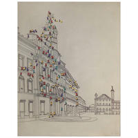 BILD 75/100/3,8 cm  - Multicolor, LIFESTYLE, Holz/Kunststoff (75/100/3,8cm) - Kayoom