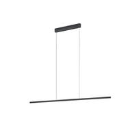 LED-HÄNGELEUCHTE LOOPY-evo 126,5/3 / 1,2/210 cm   - Schwarz, MODERN, Metall (126,5/3 / 1,2/210cm) - Helestra