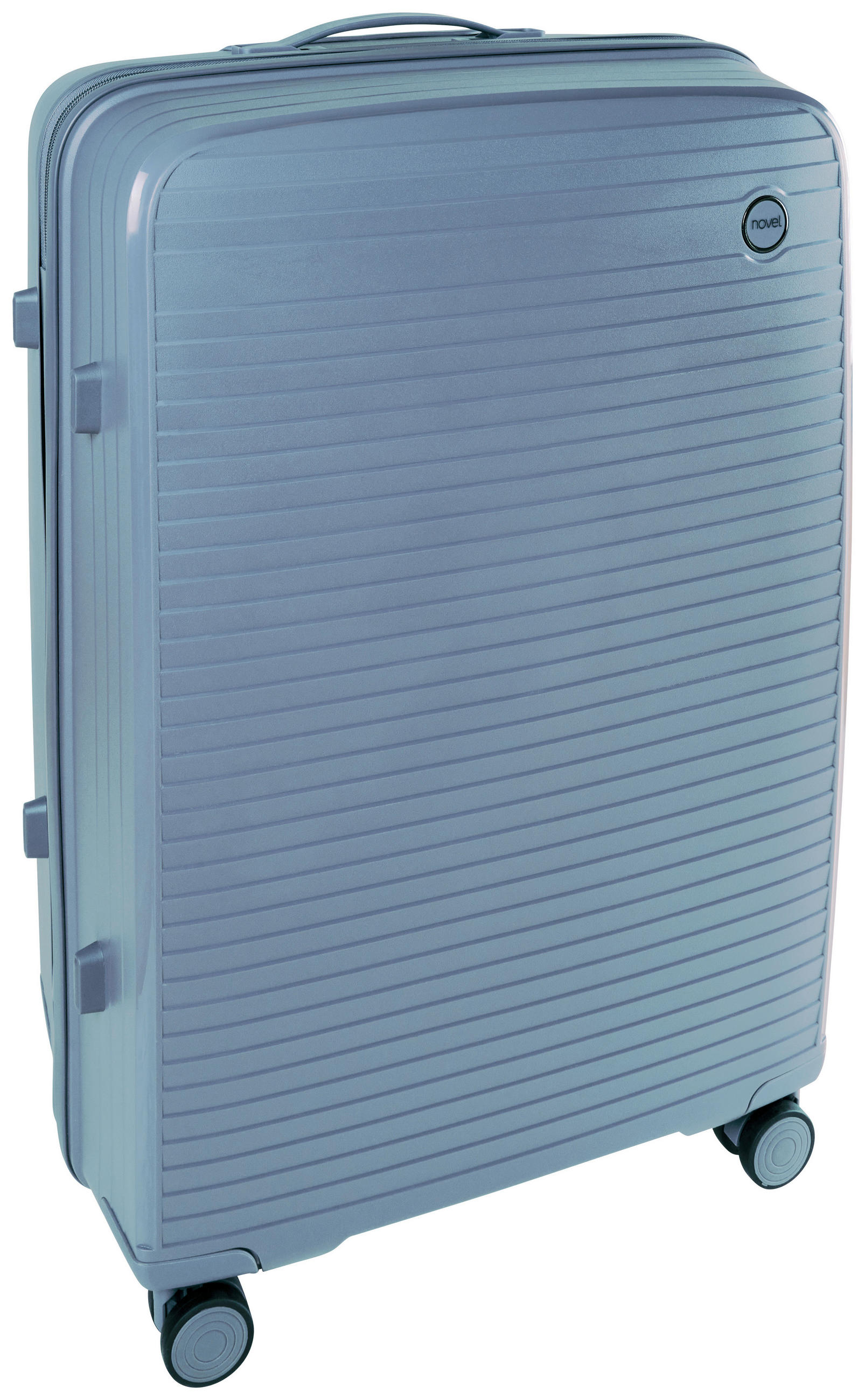 UTAZÓBŐRÖND - világoskék, Design, műanyag/textil (49/74/30cm) - Novel