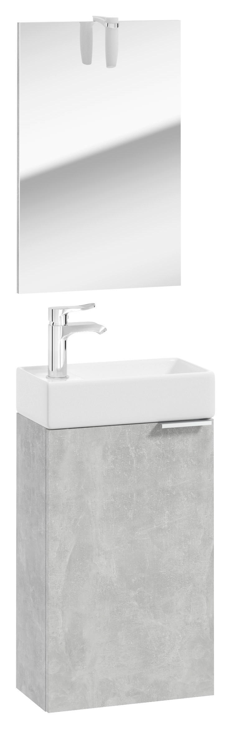 MID.YOU KOUPELNA PRO HOSTY, šedá, 41 cm