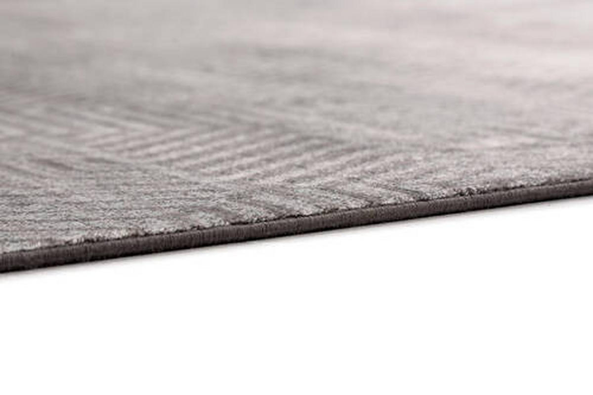 WEBTEPPICH 133/190 cm Grau  - Grau, Design, Textil (133/190cm) - Novel