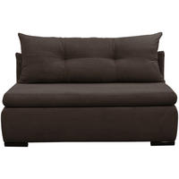 SCHLAFSOFA Cord Braun  - Schwarz/Braun, Design, Kunststoff/Textil (154/93/85cm) - MID.YOU