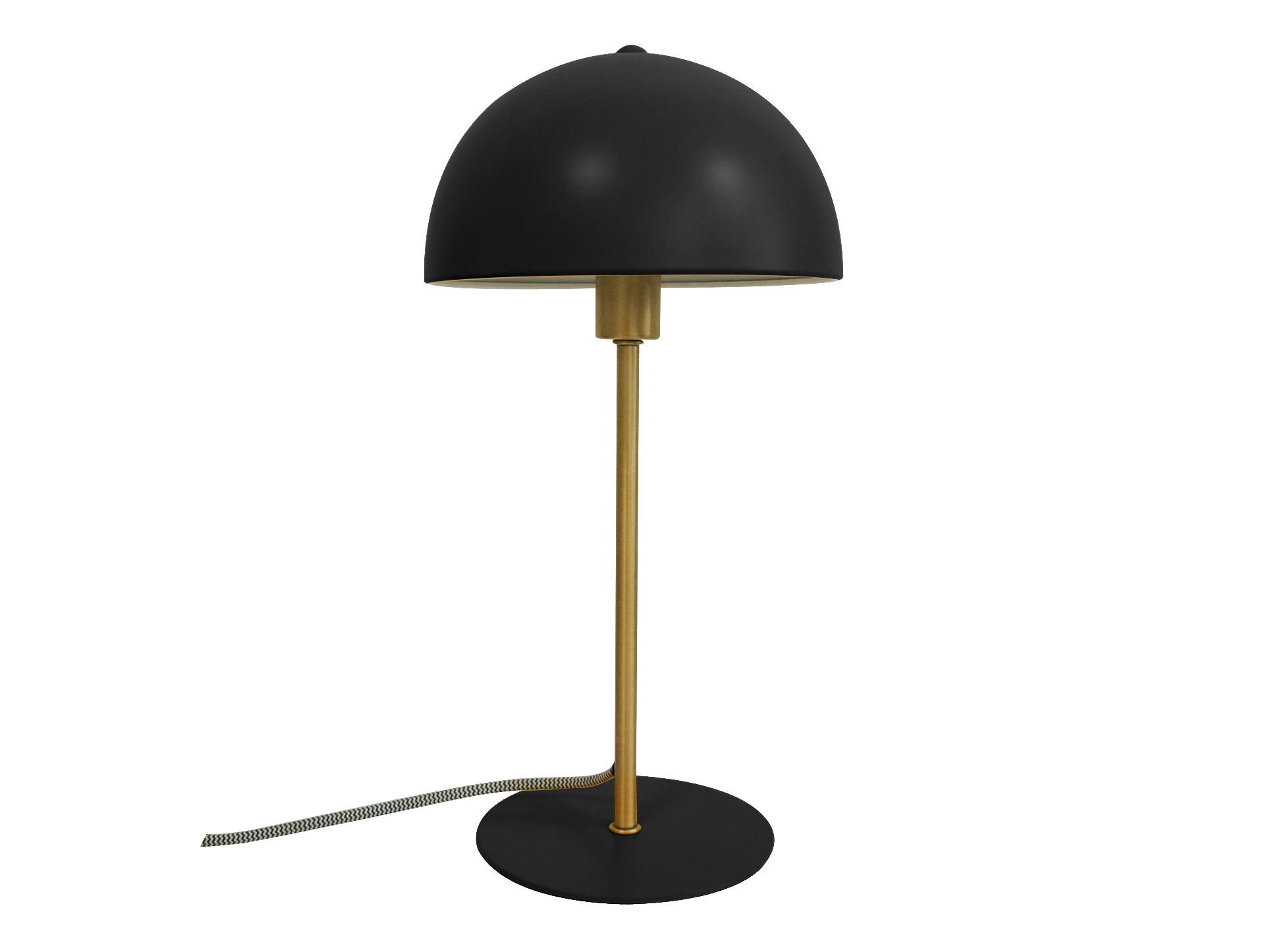 TISCHLEUCHTE 20/39 cm   - Goldfarben/Schwarz, Trend, Metall (20/39cm) - Present Time