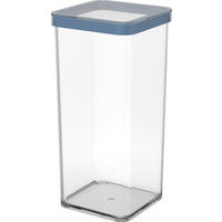 VORRATSDOSE LOFT 1,5 L  - Pastellblau/Transparent, KONVENTIONELL, Kunststoff (10/10/21.4cm) - Rotho