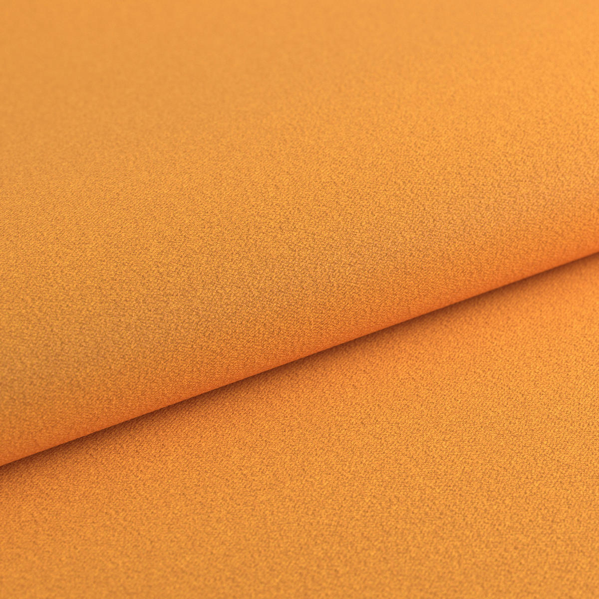 RÉCAMIERE in Flachgewebe Currygelb  - Currygelb/Eichefarben, Modern, Holz/Textil (205/74-87/94cm) - Bali