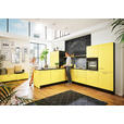 EINBAUKÜCHE   - Gelb, Design, Holzwerkstoff - Novel