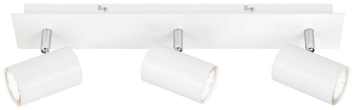 LED-STRAHLER Isil A 45/8/12,3 cm   - Weiß, Basics, Metall (45/8/12,3cm)