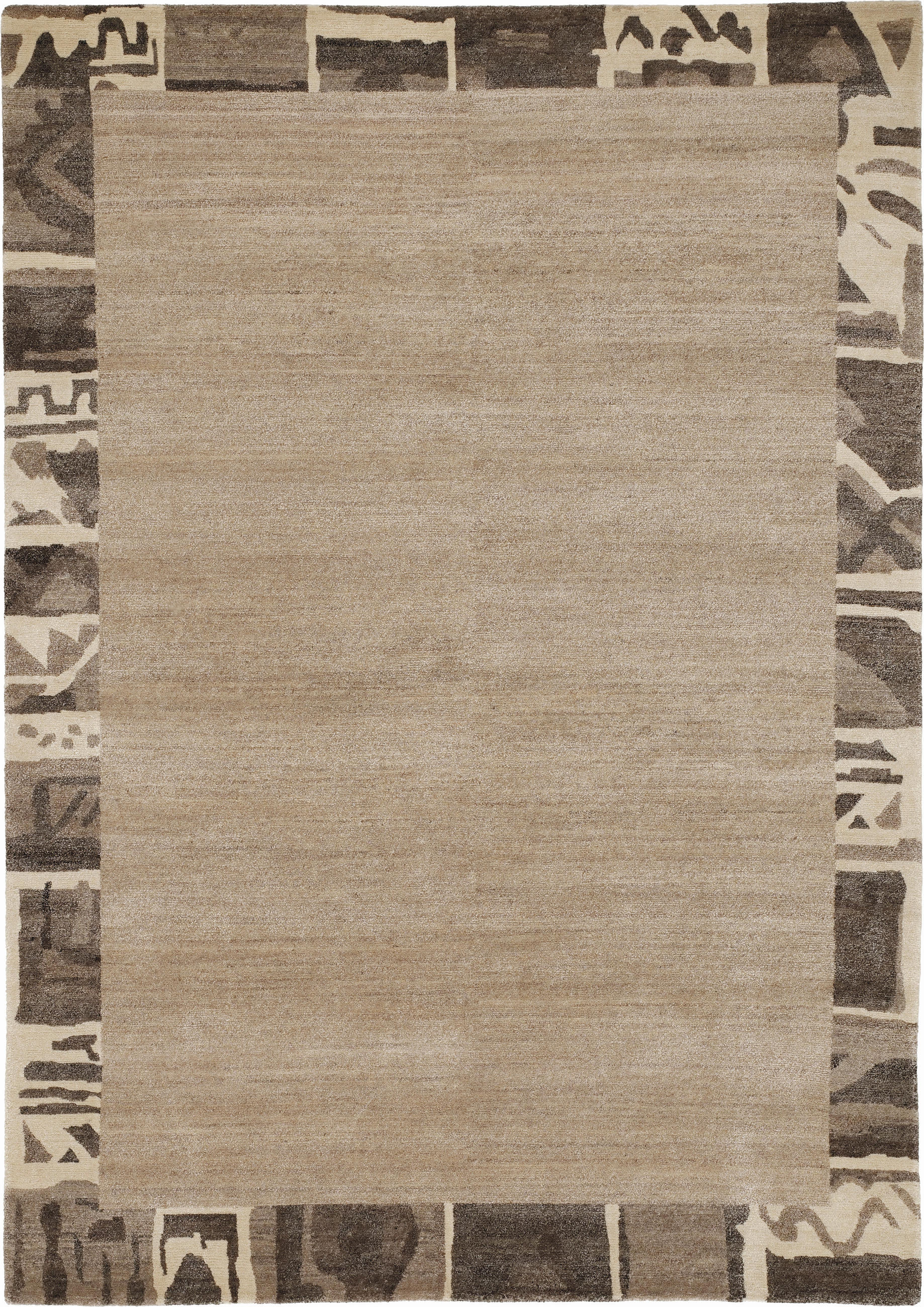 Cazaris Orientteppich Natur, Beige 140x200 cm