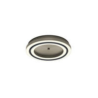 LED-DECKENLEUCHTE Ben 50 cm  - Bronzefarben, Design, Metall (50cm) - elements by BANKAMP