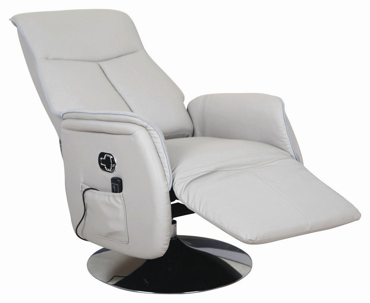 MASAŽNI STOL,  svetlo siva kovina, tekstil - barve kroma/svetlo siva, Basics, kovina/tekstil (67/77-157/111-82cm) - Cantus