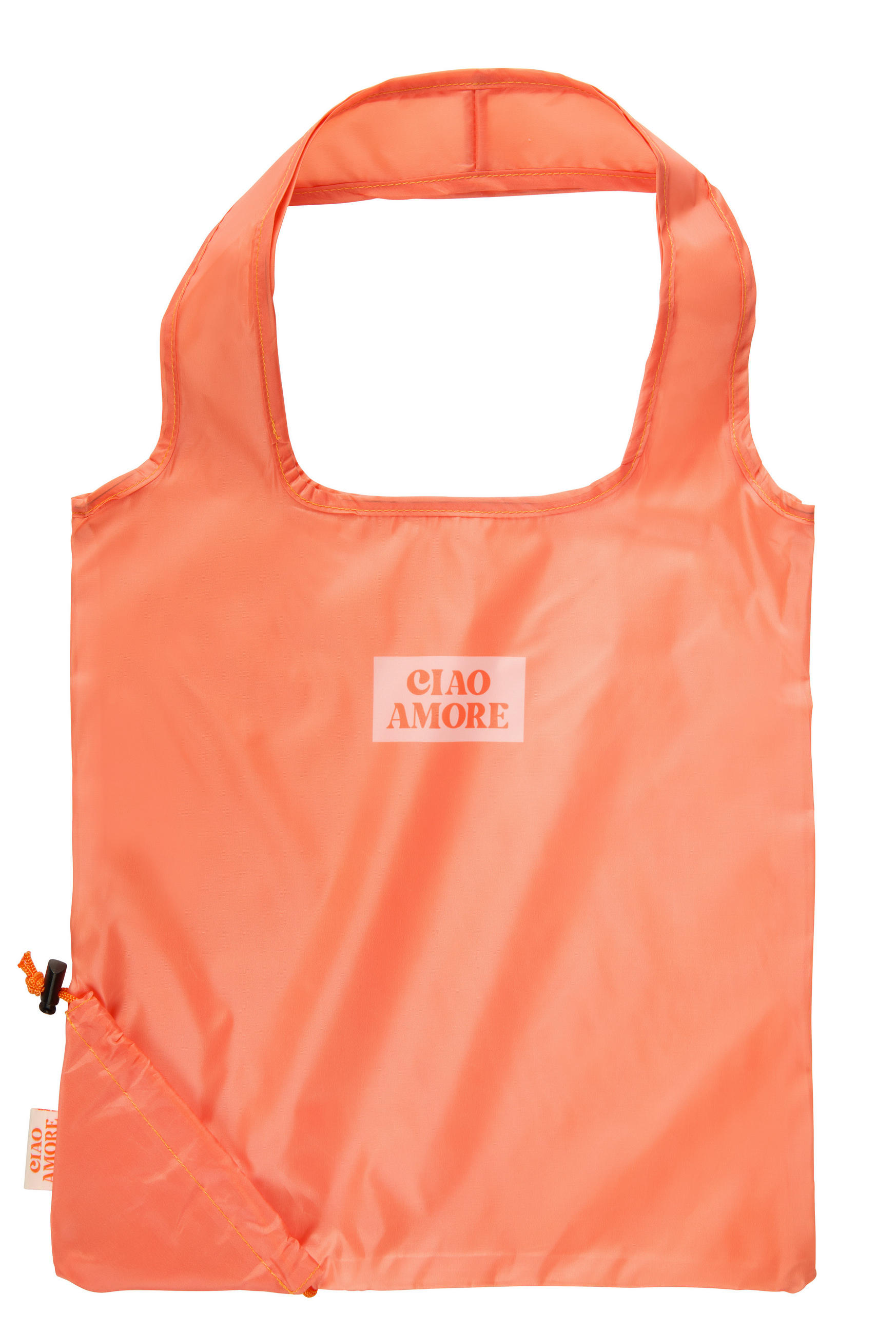 SHOPPER - Aprikose, Trend, Kunststoff (38/38/0.5cm)