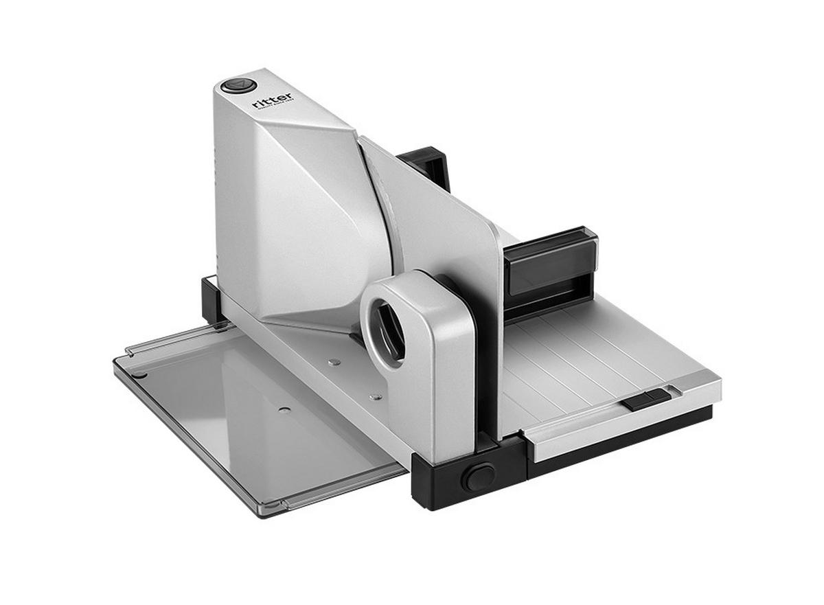 ALLESSCHNEIDER   - Silberfarben/Schwarz, Basics, Kunststoff/Metall (39,5 cm/25,5 cm/15,5 cmcm)