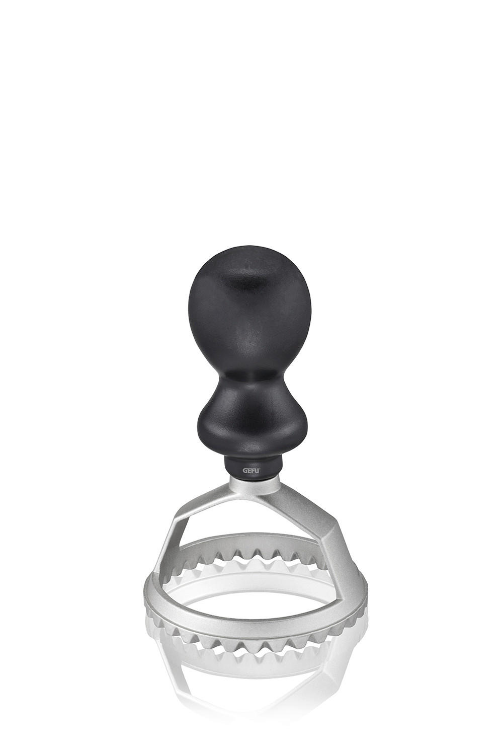RAVIOLIAUSSTECHER   - Schwarz/Grau, Basics, Kunststoff/Metall (6,8/12/6,8cm) - Gefu