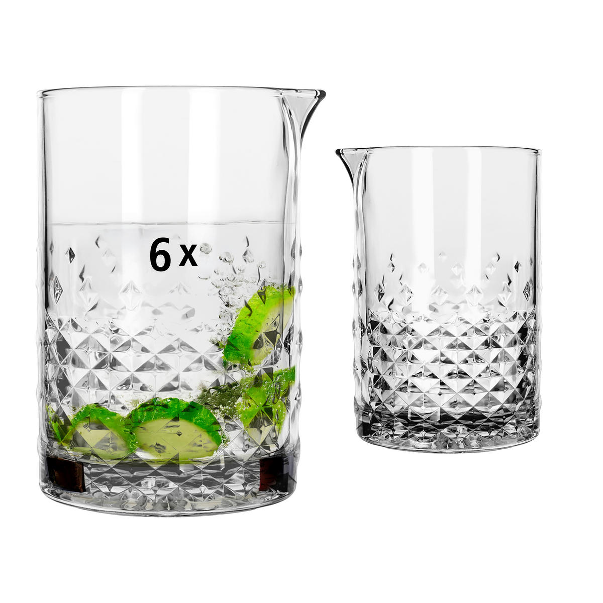 GLÄSERSET OCULAR  6-teilig  - Klar, Basics, Glas (10,5/15cm)