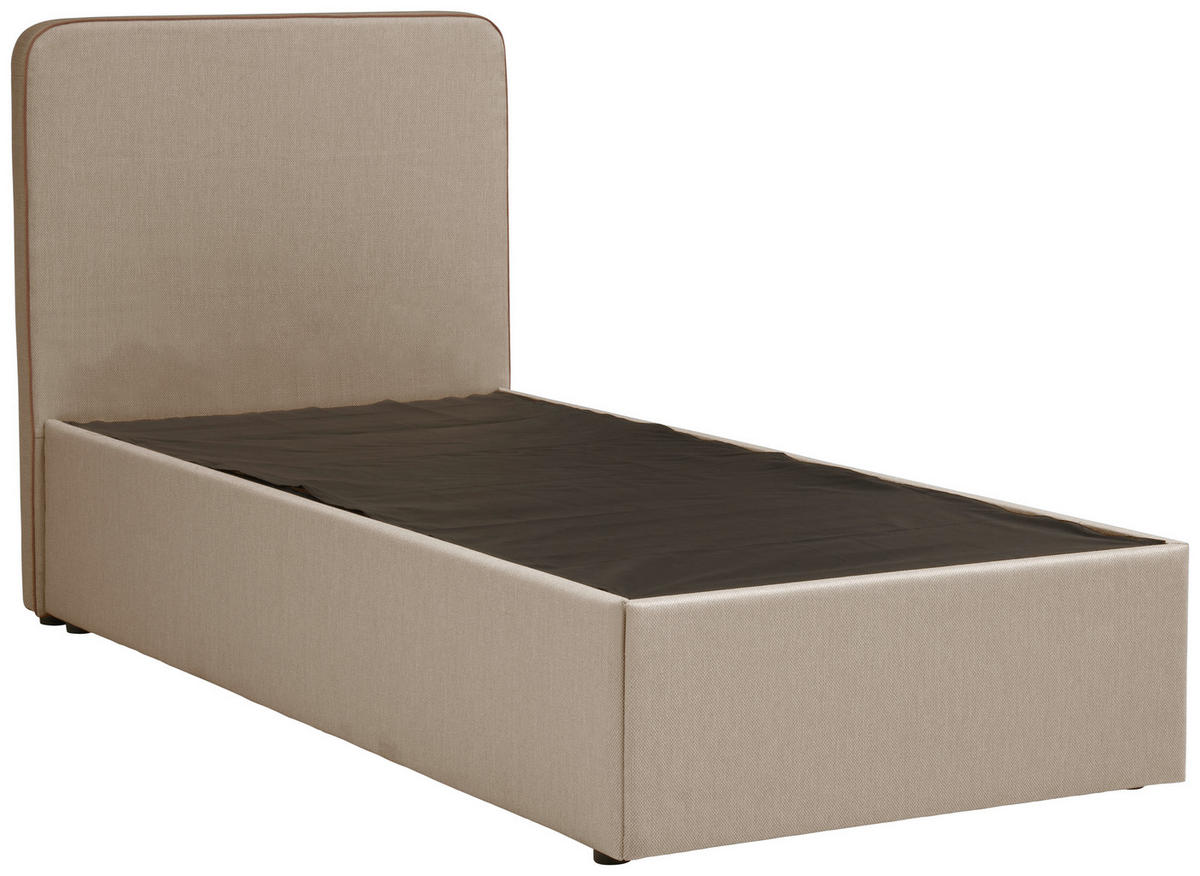 BOX KREVET    90/200 cm  - bež, Konvencionalno, drvo/tekstil (90/200cm) - P & B