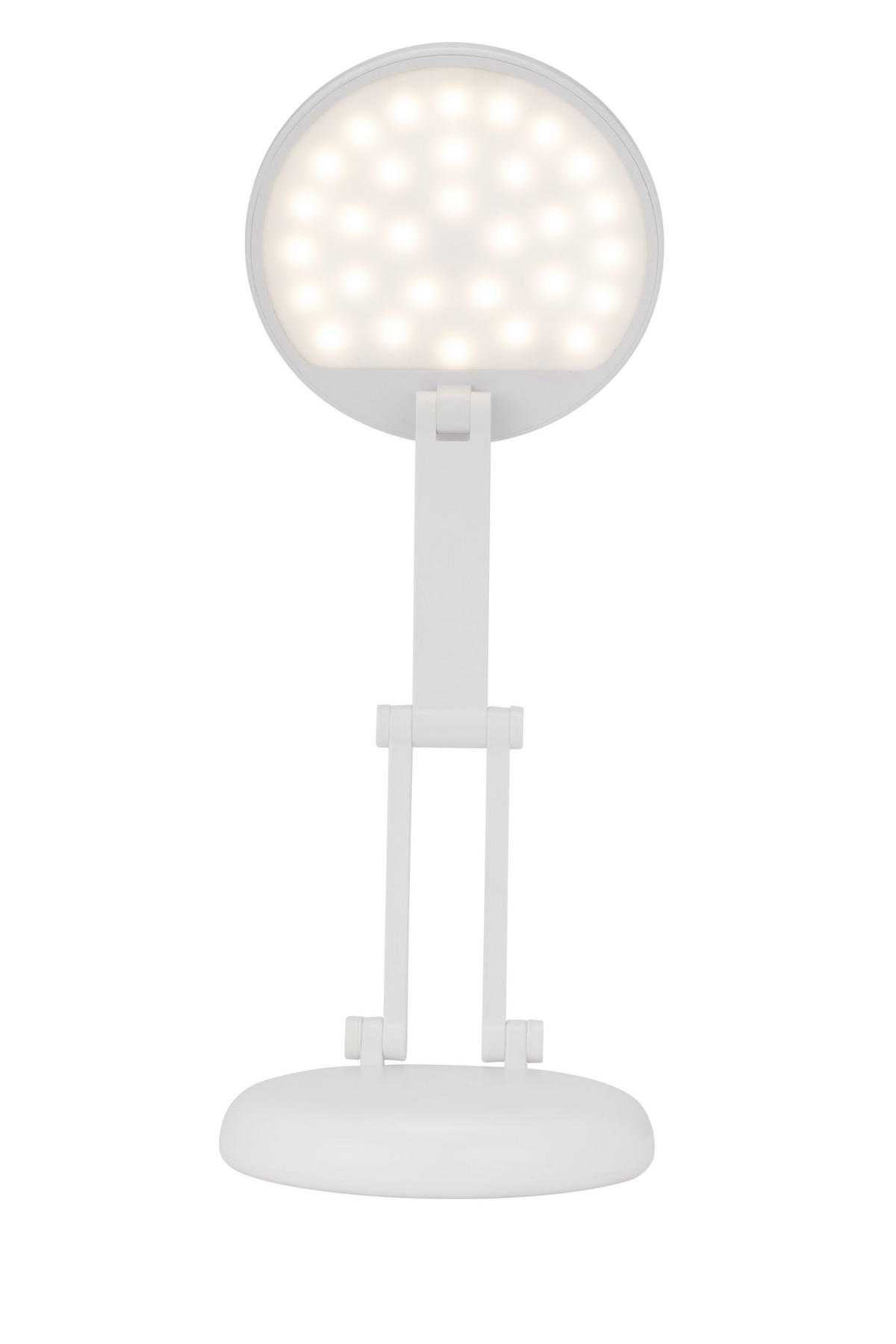 LAMPĂ DE BIROU CU LED - alb, Basics, plastic (12,5/23,5cm) - Novel