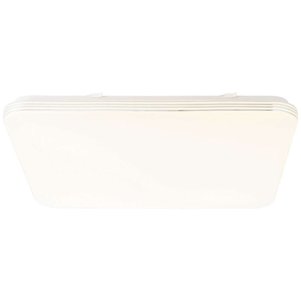 LED-DECKENLEUCHTE     - Chromfarben/Weiss, Konventionell, Kunststoff/Metall (6/54/54cm) - Brilliant